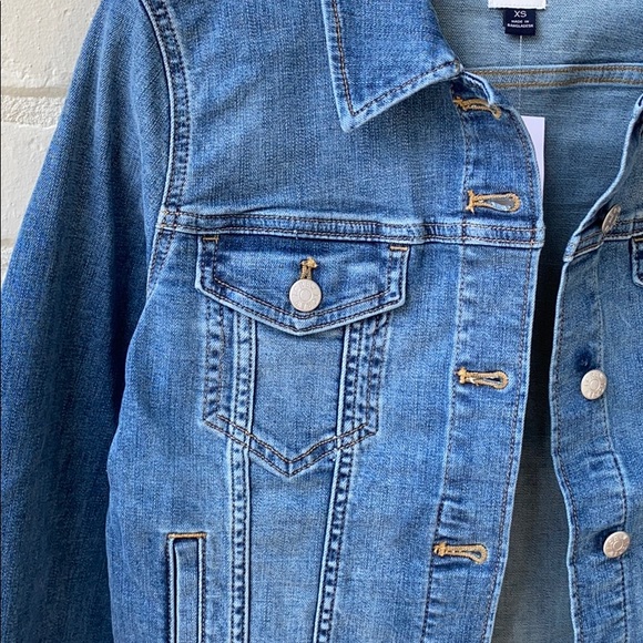 SOLD!  Factory Classic Denim Jacket - Picture 7 of 8